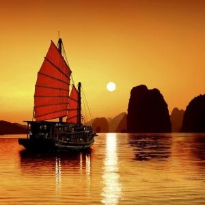 Day 12 - Sun Rise Over Ha Long Bay