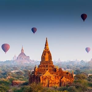 Myanmar, Yangon, Bagan, Heho, Kalaw, Nyaung Shwe, Inle Lake