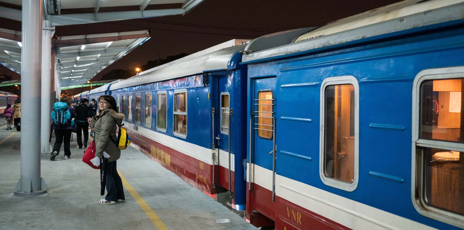 Hochiminh to Phan Thiet by high-class train carriage